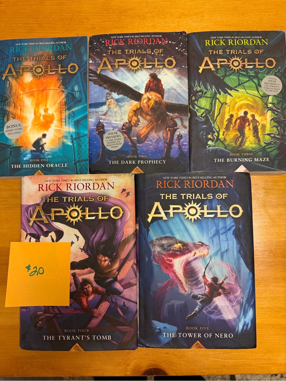 The Trials of Apollo (5-Book Set) by Rick Riordan